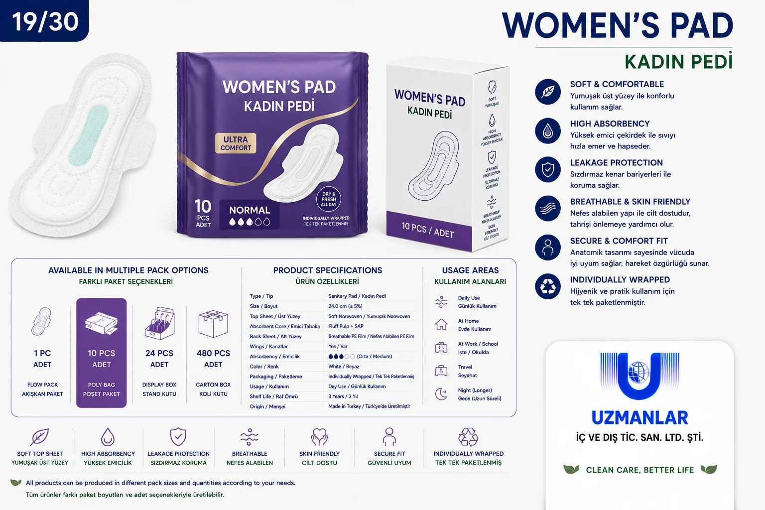 Women’s Pad