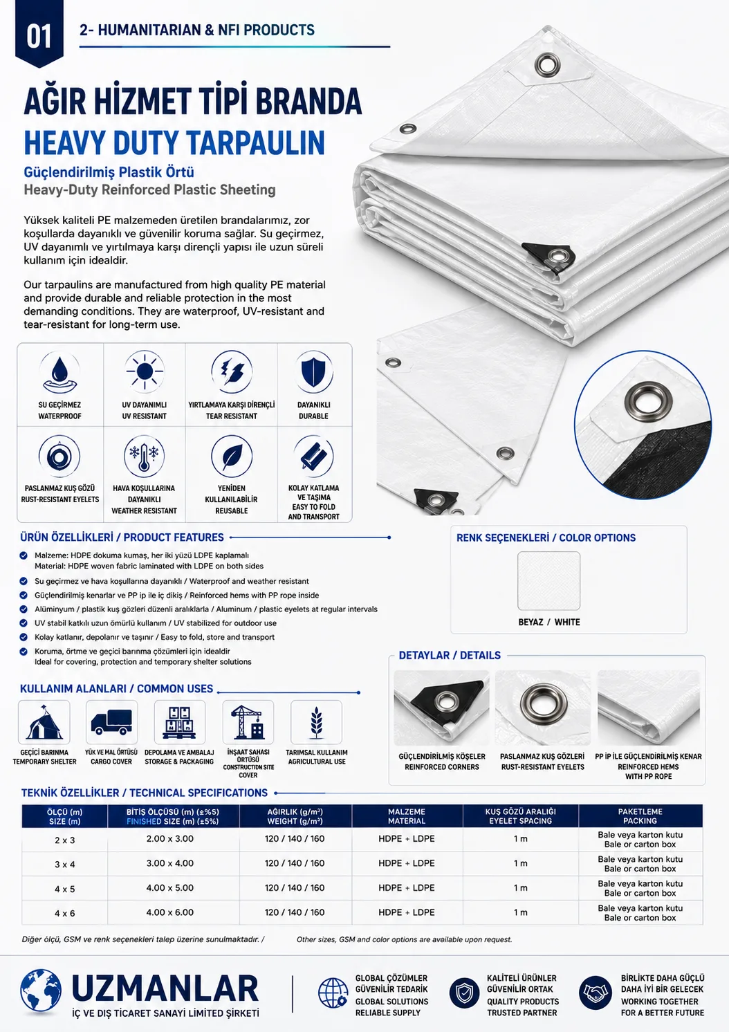 Heavy Duty Tarpaulin