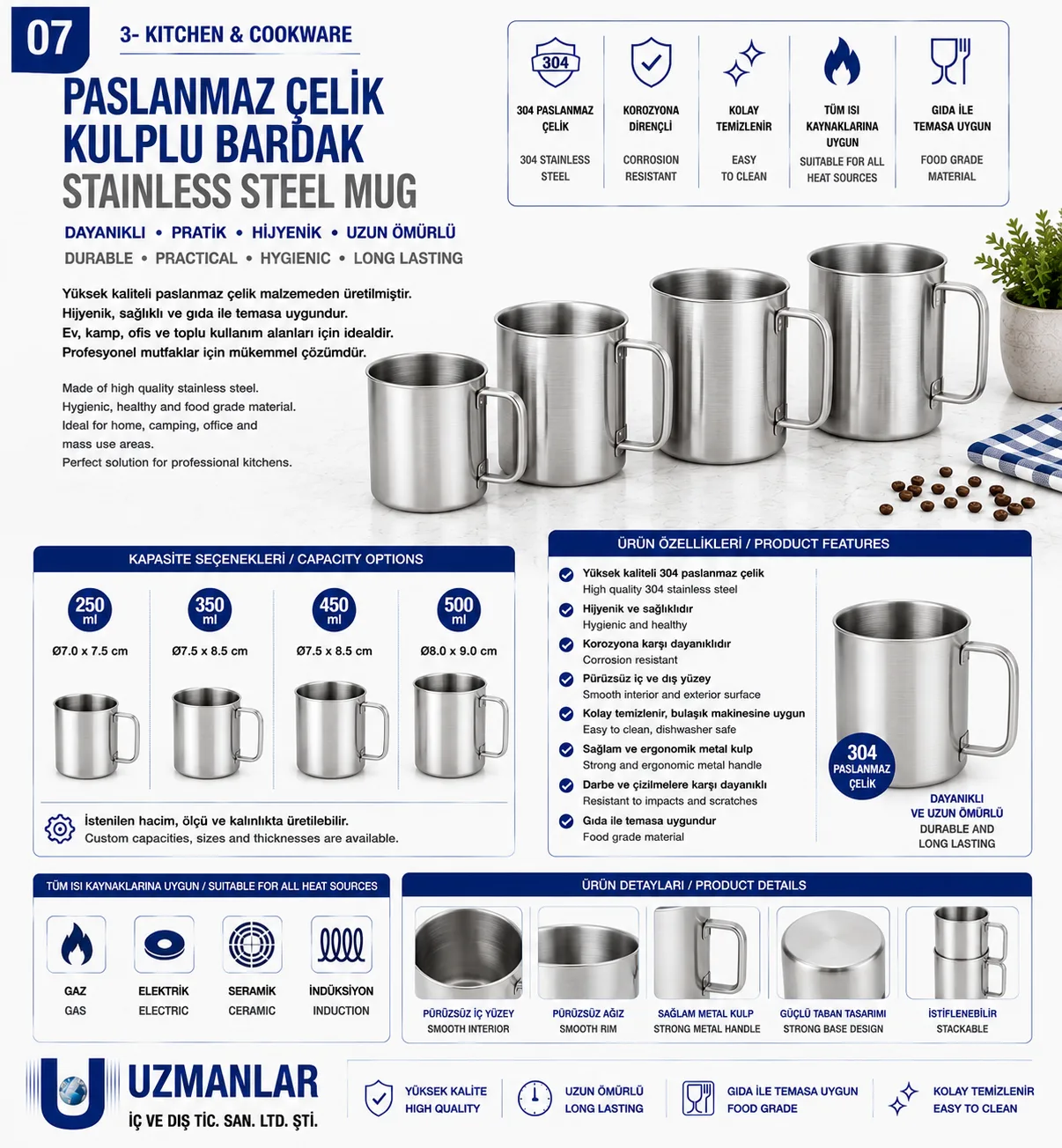 Stainless Steel Mug