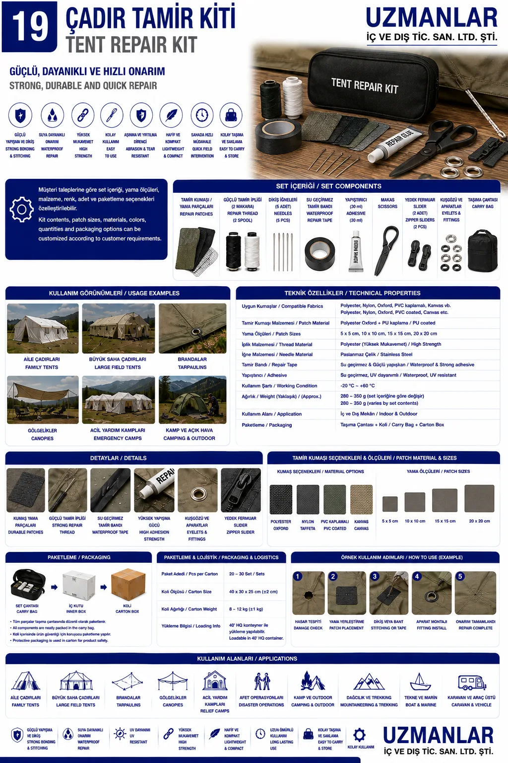 Tent Repair Kit