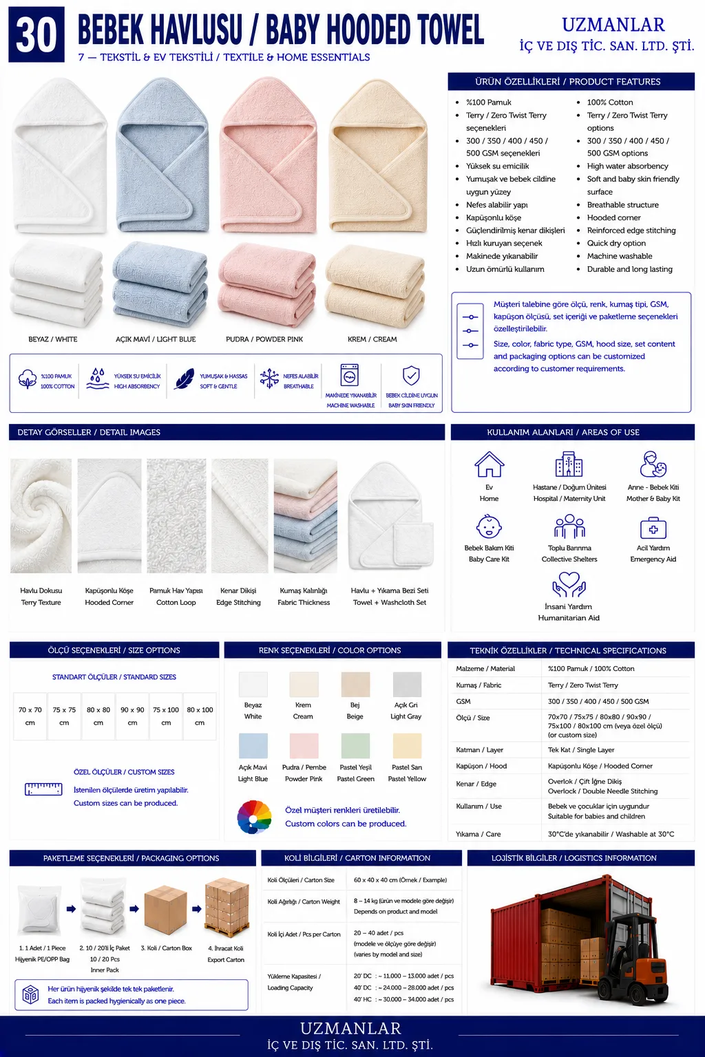Baby Hooded Towel